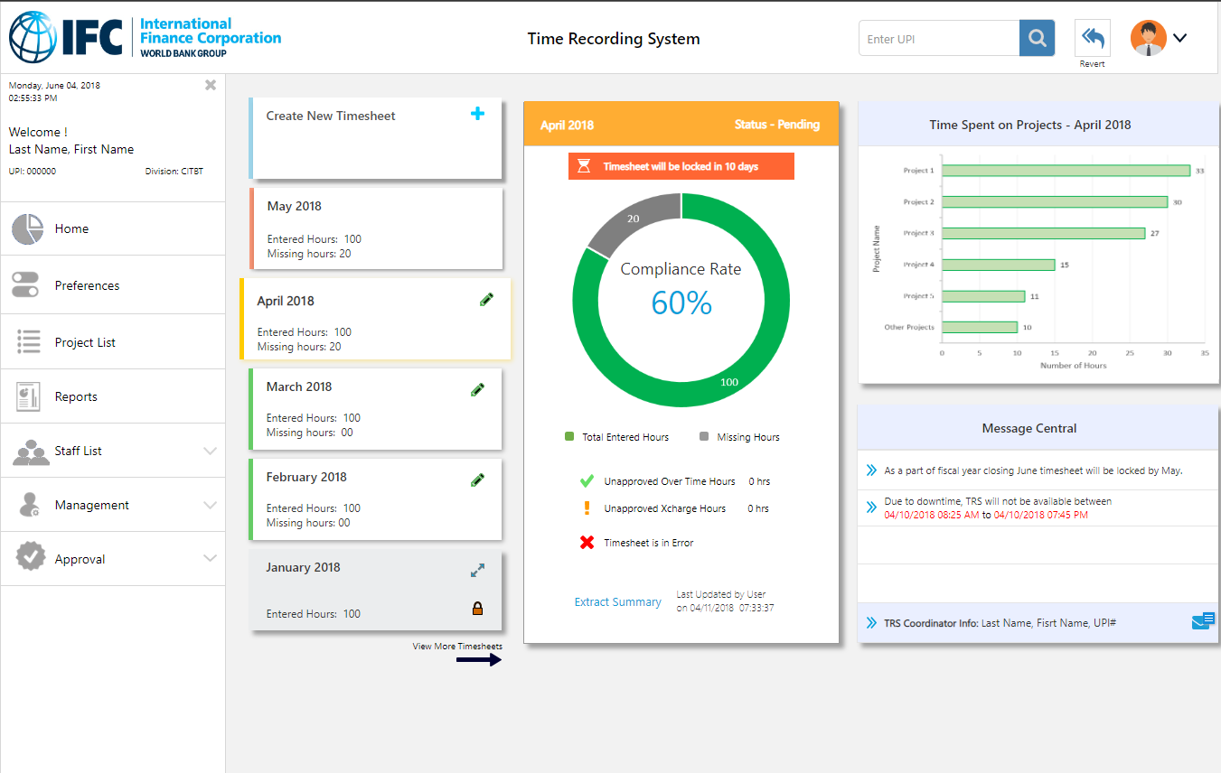 High-fidelity  Prototype 1